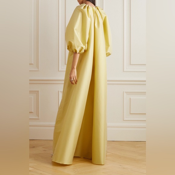 ISO BERNADETTE GEORGE DRESS IN BUTTER YELLOW - Picture 2 of 2